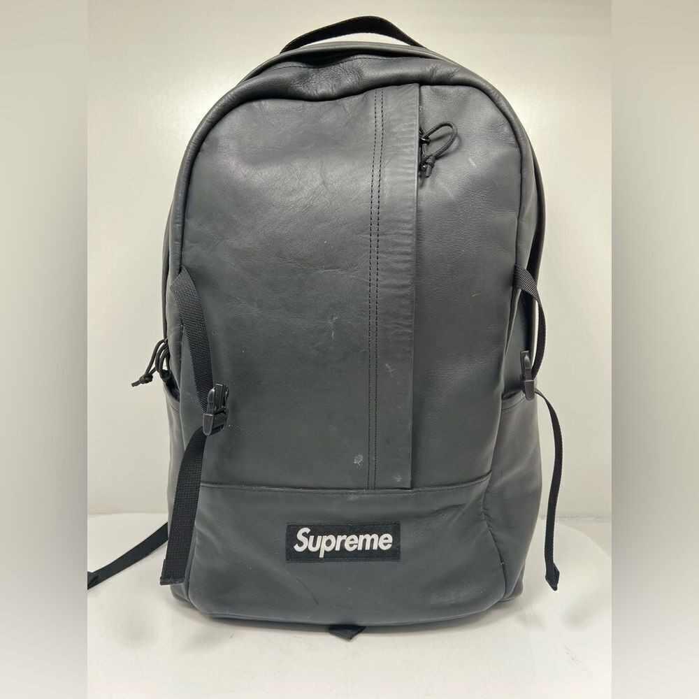 Supreme Black Backpack